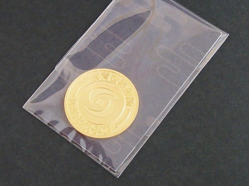 オリジナルコイン作成・オリジナルメダル作成・OPP袋＋台紙