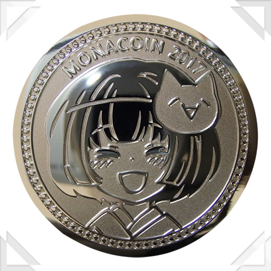 シルバー磨きコントラスト　キャラクターコインメダル