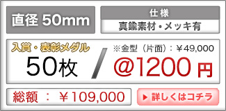 入賞・表彰メダルの価格詳細はこちら