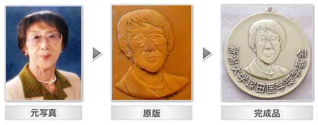 人物メダル